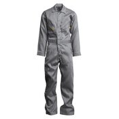 LAPCO 7 oz Deluxe FR Coveralls in Gray
